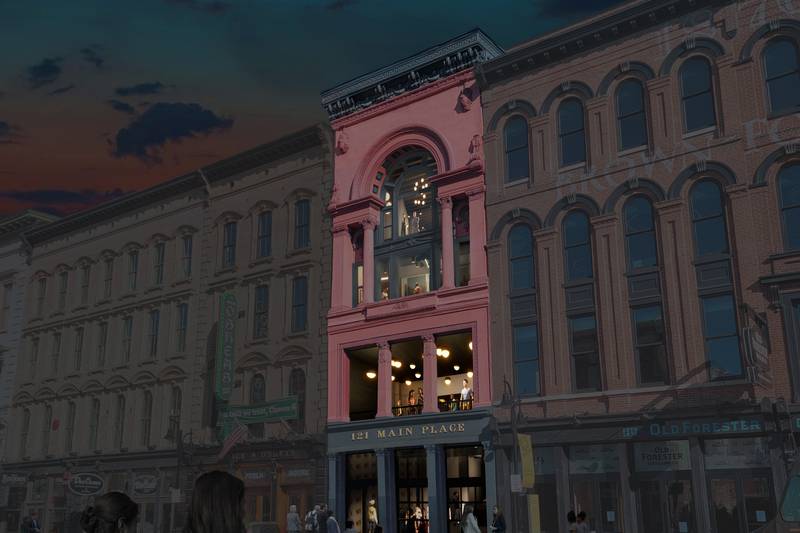 Number 15 social hall in Whiskey Row opening this spring