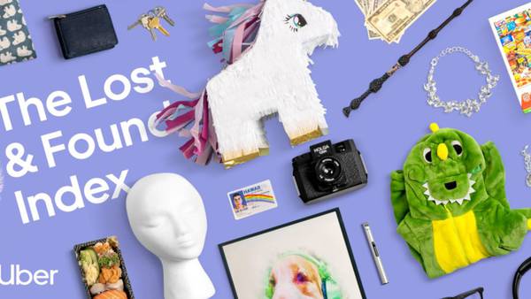 Fish, teeth, tattoo gun among items left behind in Ubers
